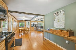 5-acre Brantingham Property w/ Porch & Grill!