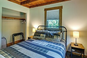 Secluded Campton Cabin w/ Views & Cozy Fireplace!