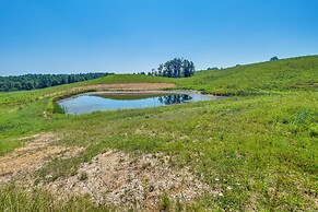 Secluded Campton Cabin w/ Views & Cozy Fireplace!
