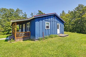 Secluded Campton Cabin w/ Views & Cozy Fireplace!