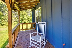 Secluded Campton Cabin w/ Views & Cozy Fireplace!