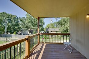 Family-friendly Lansing Home With Covered Balcony!