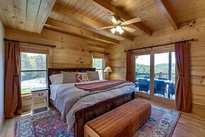 Spacious Nebo Cabin w/ Game Room & Hot Tub!