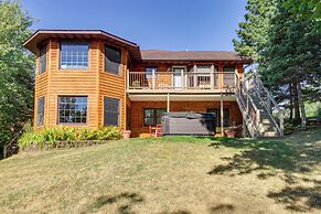 Cozy Frazee Lake Home w/ Hot Tub & Fire Pit!