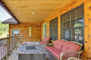 Cozy Frazee Lake Home w/ Hot Tub & Fire Pit!