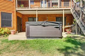 Cozy Frazee Lake Home w/ Hot Tub & Fire Pit!