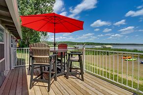 Lakefront Motley Cabin w/ Private Deck + Dock!