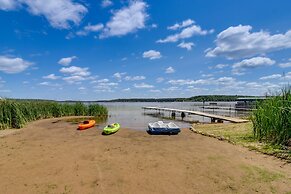 Lakefront Motley Cabin w/ Private Deck + Dock!