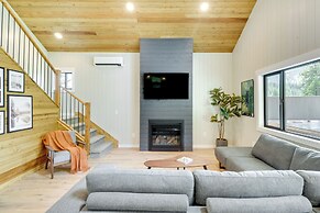 Modern Lakeside Cabin w/ Mountain Views & Hot Tub!