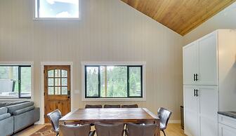 Modern Lakeside Cabin w/ Mountain Views & Hot Tub!
