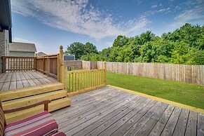 Fayetteville Vacation Rental w/ Deck & Shared Pool
