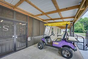 Jefferson Vacation Rental With Golf Cart!