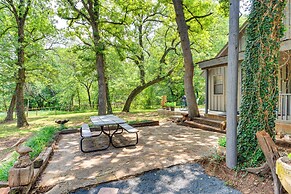 Cozy Oklahoma Retreat w/ Patio, Fire Pit & Grill!