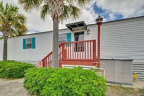 Walk to Shore: Myrtle Beach House w/ Private Deck!
