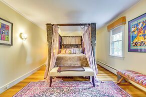 Ambient Manchester Village Apt w/ Deck & Pond!