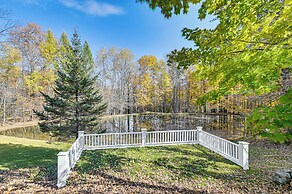 Ambient Manchester Village Apt w/ Deck & Pond!