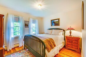 Ambient Manchester Village Apt w/ Deck & Pond!