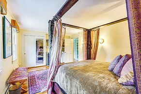 Ambient Manchester Village Apt w/ Deck & Pond!