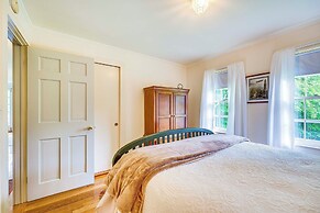 Ambient Manchester Village Apt w/ Deck & Pond!