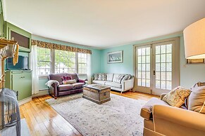 Ambient Manchester Village Apt w/ Deck & Pond!