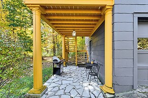 Ambient Manchester Village Apt w/ Deck & Pond!