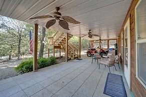 Lake Eufaula Retreat w/ Boat Slip & Fireplace!