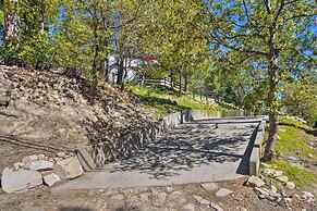 Tree-lined Twin Peaks Cottage w/ Custom Stream