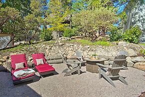 Tree-lined Twin Peaks Cottage w/ Custom Stream