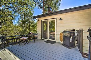 Tree-lined Twin Peaks Cottage w/ Custom Stream