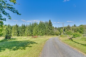 Rainier Home on 20 Acres w/ Blueberry Farm!