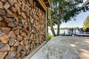 Gorgeous Long Lake Home w/ Dock, Kayak, SUP & More