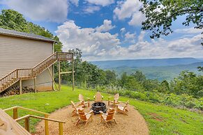 Mtn-view Gem: Flat Rock Retreat w/ Deck & Grill!