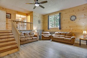Mtn-view Gem: Flat Rock Retreat w/ Deck & Grill!