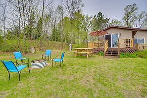 Lakefront Wisconsin Home w/ Boat Dock & Fire Pit!