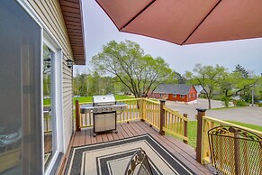 Lakefront Wisconsin Home w/ Boat Dock & Fire Pit!