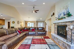 White Swan Lake Home Near Hiking & Snowmobiling!