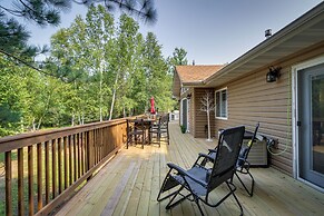 White Swan Lake Home Near Hiking & Snowmobiling!