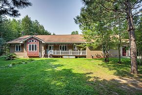 White Swan Lake Home Near Hiking & Snowmobiling!