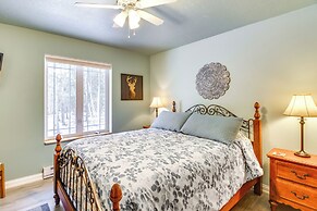 White Swan Lake Home Near Hiking & Snowmobiling!
