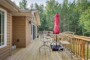 White Swan Lake Home Near Hiking & Snowmobiling!