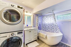 Fort Bragg 'secret Garden' Cabin w/ Hot Tub, Views