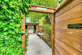 Fort Bragg 'secret Garden' Cabin w/ Hot Tub, Views