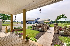 Countryside Home in Wooster w/ Patio & Fire Pit