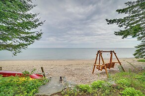 Waterfront Lake Huron Getaway w/ Private Beach!