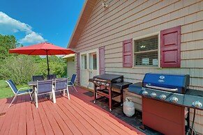 Spacious Yellville Retreat w/ Deck & Balcony