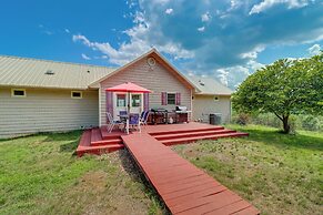 Hike, Fish & Explore: Spacious Yellville Retreat
