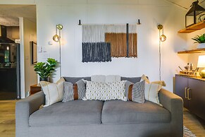 Deck, Fire Pit & Sauna: Big Bass Lake Getaway!