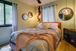 Deck, Fire Pit & Sauna: Big Bass Lake Getaway!