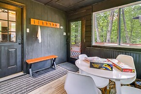 Deck, Fire Pit & Sauna: Big Bass Lake Getaway!