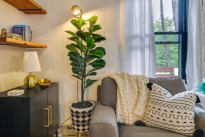 Deck, Fire Pit & Sauna: Big Bass Lake Getaway!